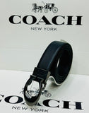 Branded Signature Leather Belt