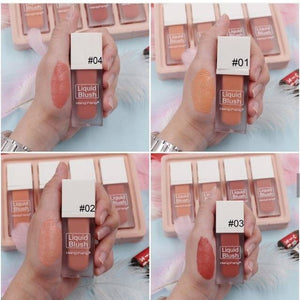 HENG FANG LIQUID BLUSH PACK OF 4 | FRUIT JUICE | LIP CHEEK TINT | FLAT 50% OFF