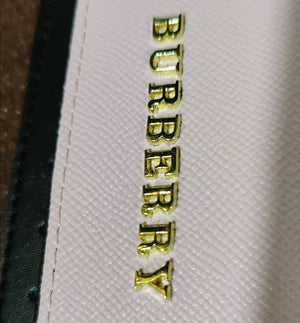 VINTAGE CHECK AND LEATHER CONTINENTAL WALLET FOR WOMEN"S