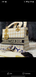 MEDIUM LADY HANDBAG CANNAGE EMBROIDERY | LUXURY COLLECTION