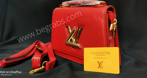 HANDBAG TWIST ONE HANDLE PM RED | LOUIS VUITTON | CROSS BODY